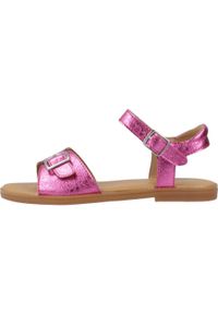 Geox - Sandały GEOX J S.KARLY G. D Rose. Kolor: różowy. Materiał: syntetyk. Sezon: lato