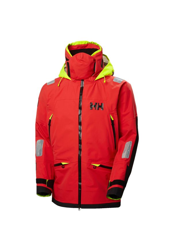 Kurtka narciarska Helly Hansen Ægir Race Sailing 2.0. Kolor: czerwony. Sezon: zima. Sport: narciarstwo