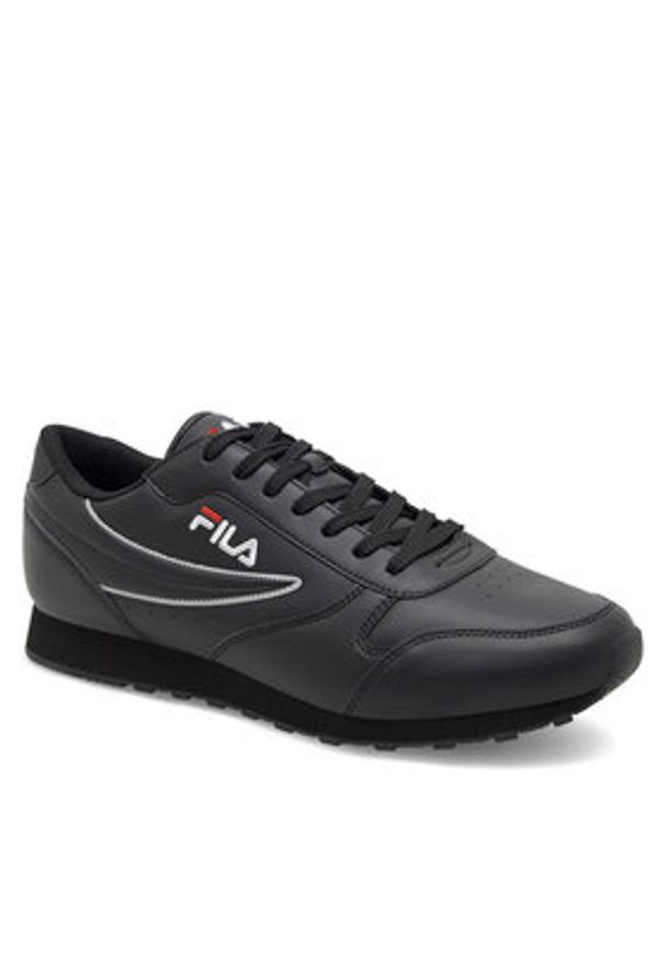 Fila Sneakersy ORBIT LOW 1010263_12V Czarny. Kolor: czarny. Materiał: syntetyk