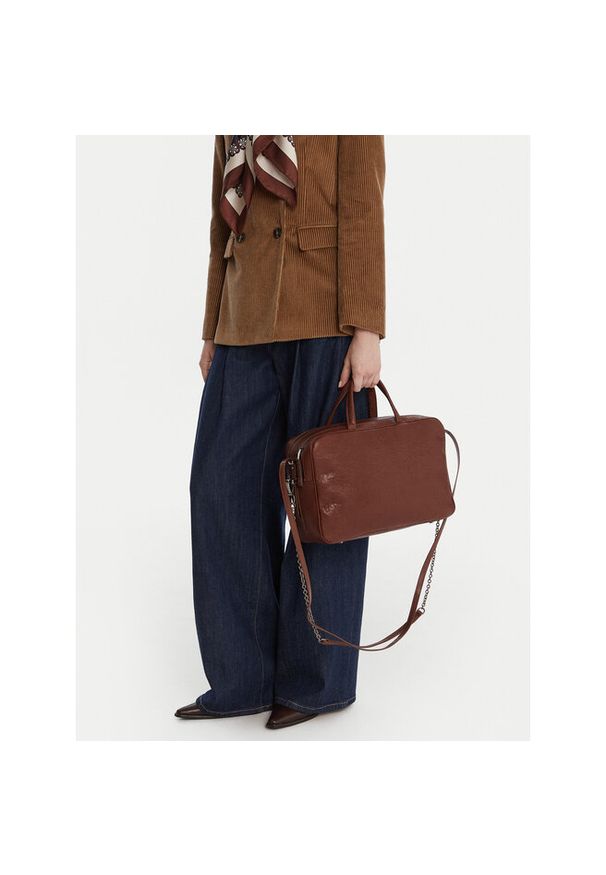 Torebka Weekend Max Mara. Kolor: brązowy