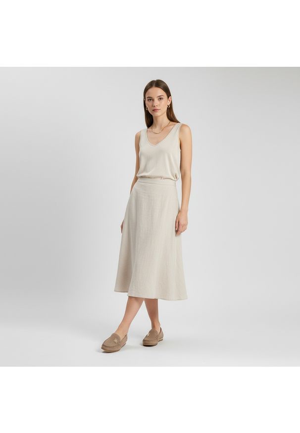 Mokasyny damskie Armodo, cholewka ze skóry naturalnej mokasynowa konstrukcja z dekoracyjną aplikacją miękka forma niska elastyczna podeszwa zapewniaj. Okazja: na co dzień. Kolor: beżowy. Materiał: skóra. Szerokość cholewki: normalna. Wzór: aplikacja. Styl: casual, elegancki, klasyczny