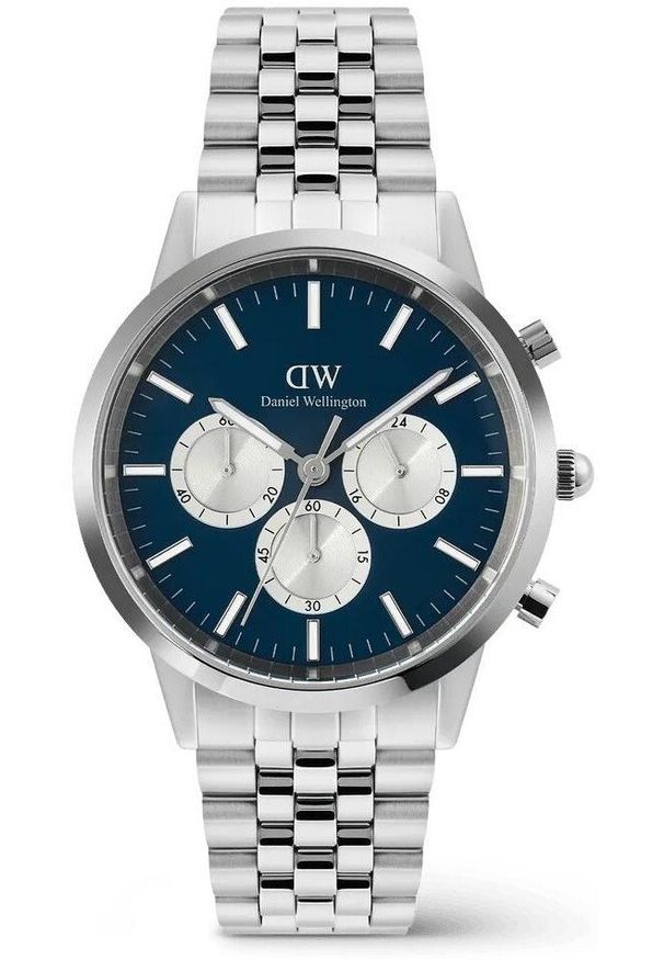 Zegarek męski Daniel Wellington DW00100874 srebrny. Kolor: srebrny
