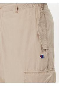 Champion Spodnie materiałowe 220015 Beżowy Custom Fit. Kolor: beżowy. Materiał: bawełna
