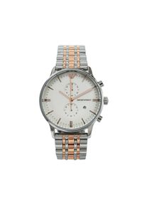 Emporio Armani Zegarek AR0399 Srebrny. Kolor: srebrny