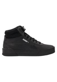 Buty na co dzień Damskie Puma Carina Mid. Okazja: na co dzień. Kolor: czarny. Materiał: materiał, syntetyk