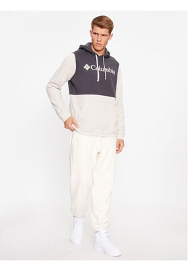 columbia - Columbia Bluza Trek™ Colorblock Hoodie 1976933 Szary Regular Fit. Kolor: szary. Materiał: bawełna