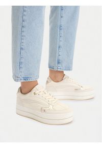 MEXX Sneakersy CEO-MI001010961W Écru. Kolor: kremowy. Materiał: skóra #1