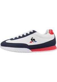 Le Coq Sportif - Kapcie LE COQ SPORTIF VELOCE I GS Biały. Kolor: biały. Materiał: syntetyk, tkanina. Styl: sportowy