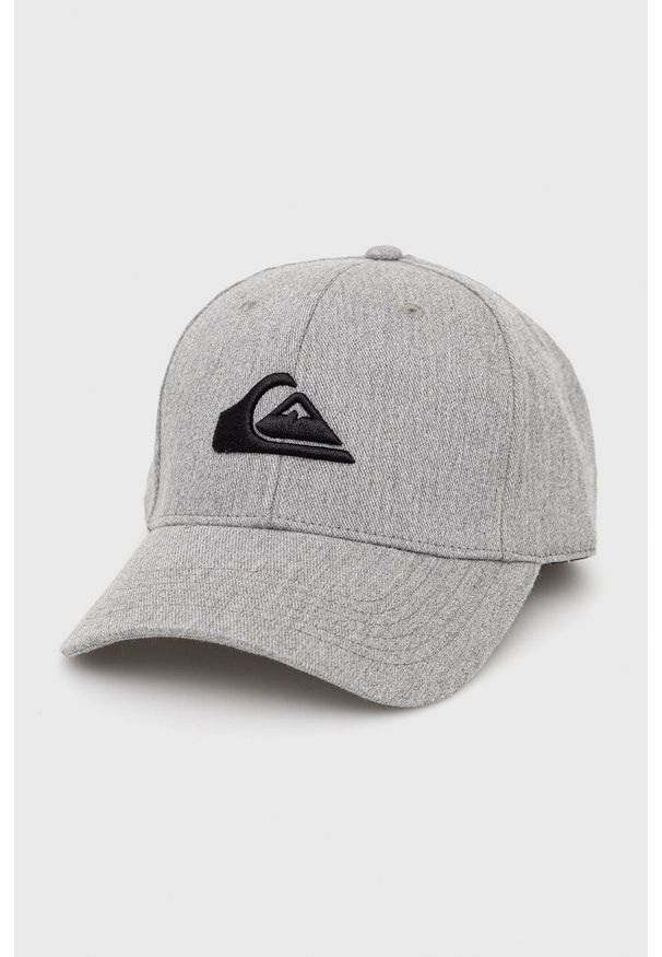 Quiksilver kolor szary z aplikacją. Kolor: szary. Wzór: aplikacja