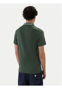 Guess Polo M6GP66 K3070 Zielony Slim Fit. Typ kołnierza: polo. Kolor: zielony. Materiał: bawełna #5