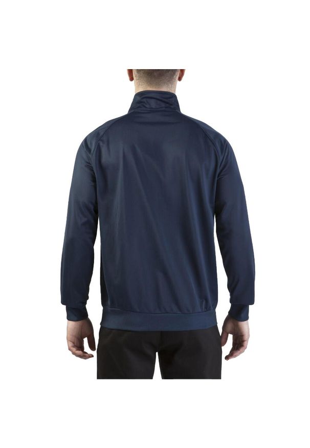 Joma - Męska Dresowa Kurtka Piłkarska Combi. Kolor: niebieski. Materiał: dresówka. Sport: piłka nożna