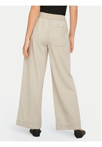 only - ONLY Spodnie materiałowe Maisa 15367380 Beżowy Wide Leg. Kolor: beżowy. Materiał: bawełna #7