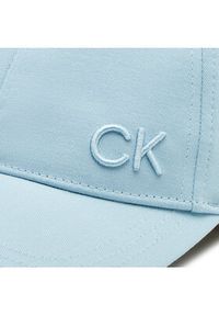 Calvin Klein Czapka z daszkiem K60K612000 Niebieski. Kolor: niebieski. Materiał: bawełna