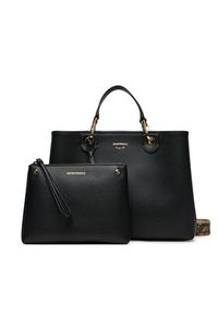 Emporio Armani Torebka EW000360 AF12103 MC032 Czarny. Kolor: czarny. Materiał: skórzane #5