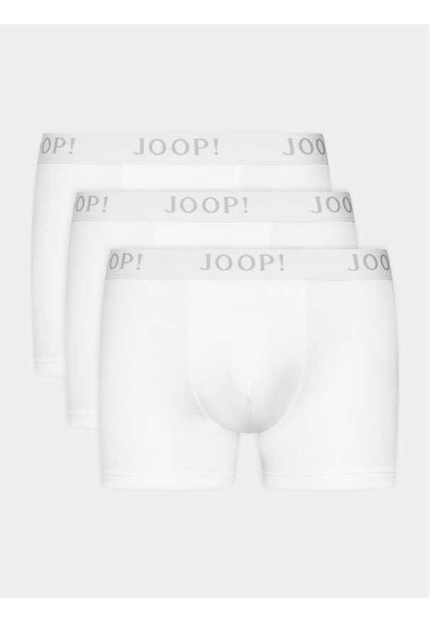 JOOP! Komplet 3 par bokserek 30030784 Biały Modern Fit. Kolor: biały