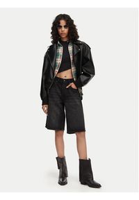 G-Star RAW - G-Star Raw Bermudy D28383-D933 Szary ciemny Wide Fit. Kolor: szary. Materiał: bawełna #3