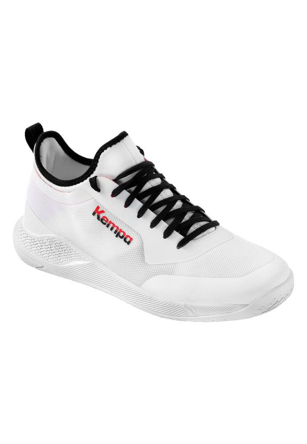 KEMPA - Dziecięce buty halowe Kempa Kourtfly. Kolor: czerwony, wielokolorowy, biały. Sport: piłka ręczna