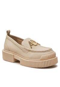 Armani Exchange Loafersy XDA002 XV847 01029 Brązowy. Kolor: brązowy. Materiał: materiał #4