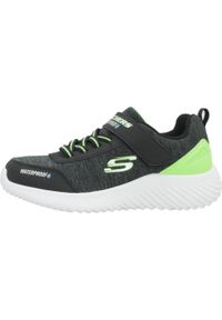skechers - Buty do chodzenia dla dzieci Skechers Bounder-dripper Drop. Kolor: czarny. Model: Skechers Sport. Sport: turystyka piesza