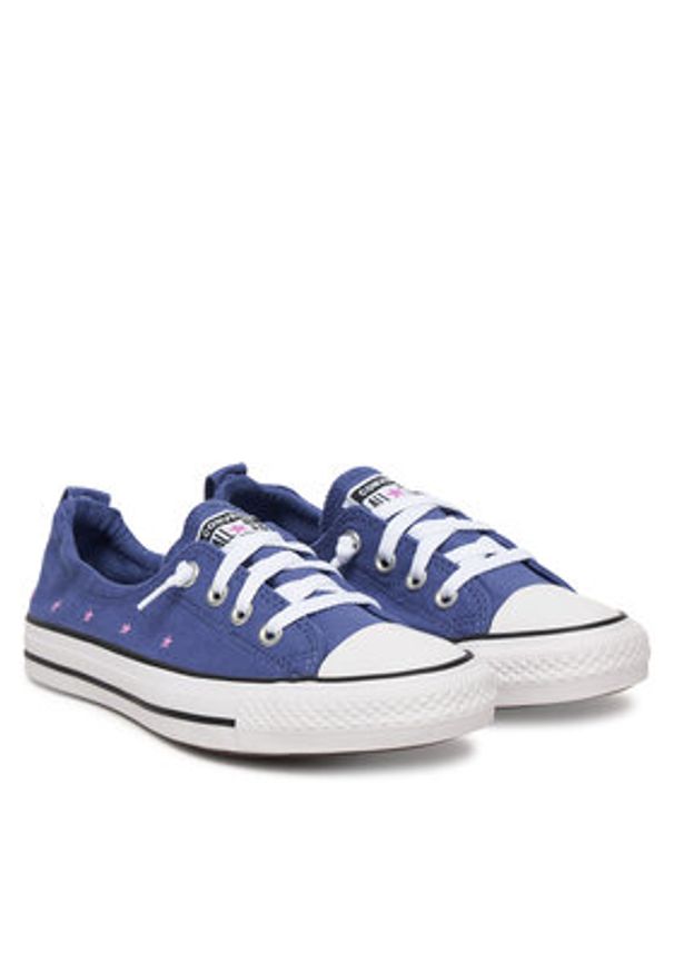 Converse Trampki Chuck Taylor All Star Shoreline Embroidered Stars A16058C Niebieski. Kolor: niebieski. Materiał: materiał