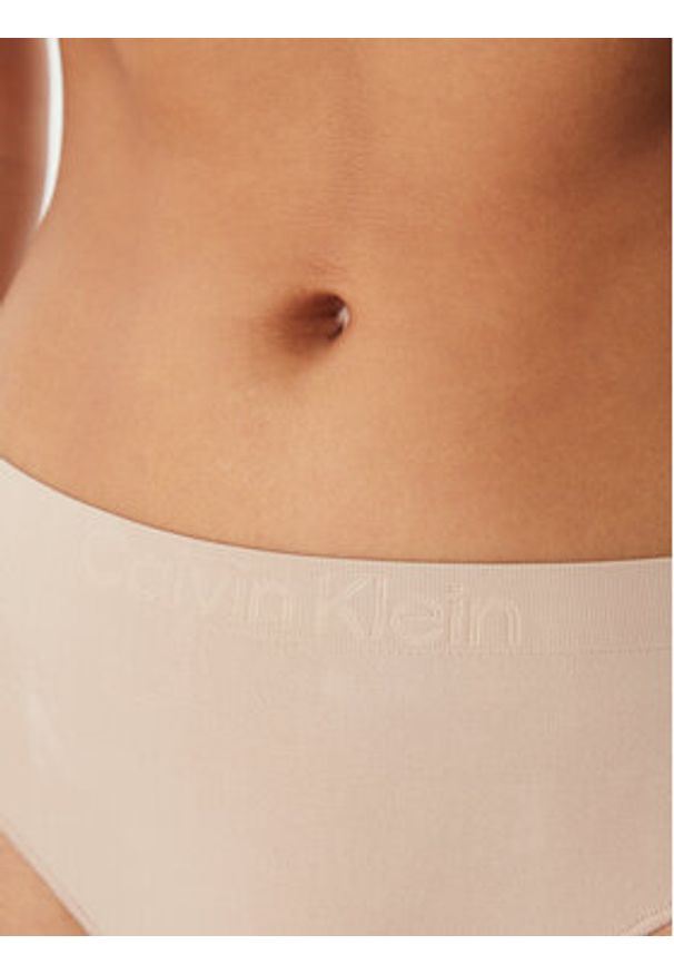Calvin Klein Underwear Komplet fig LV00QD5212 Beżowy. Kolor: beżowy. Materiał: syntetyk