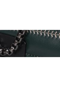 TOP SECRET - Pikowana torebka na łańcuszku. Kolor: zielony. Materiał: pikowane #3