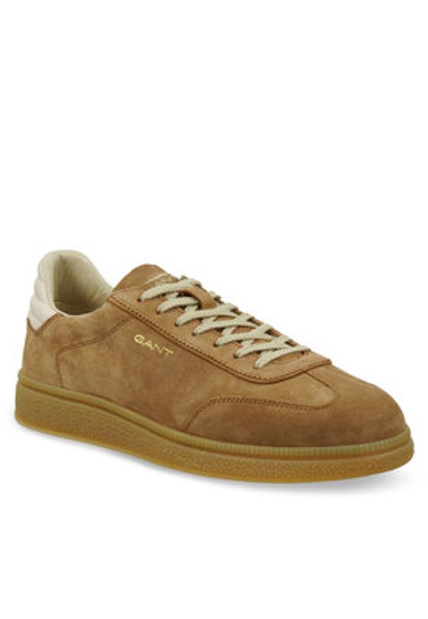GANT - Gant Sneakersy 30633958 Brązowy. Kolor: brązowy. Materiał: skóra, zamsz