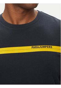 Parajumpers T-Shirt Tape 25SMPMTSIT01 Granatowy Regular Fit. Kolor: niebieski. Materiał: bawełna #4