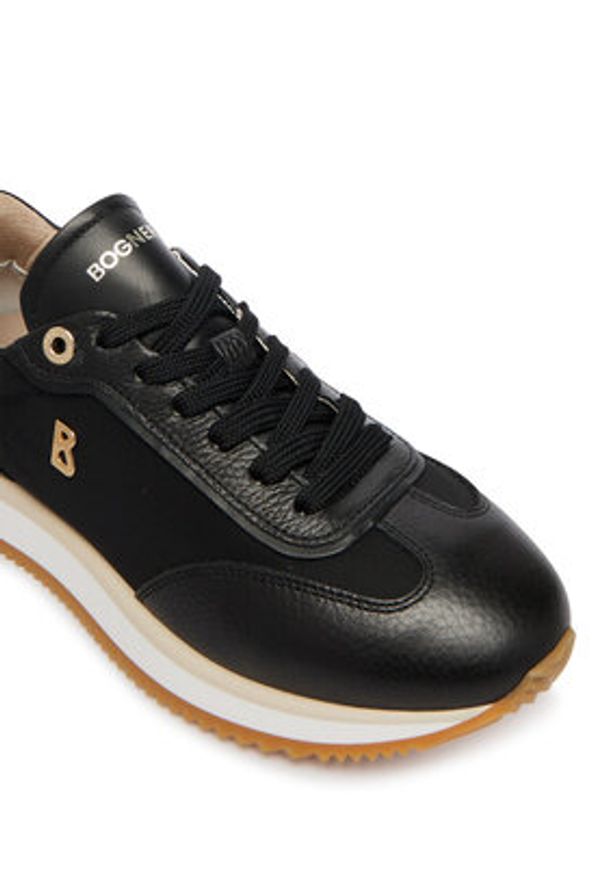Bogner Sneakersy Padua 1 22621125 Czarny. Kolor: czarny. Materiał: skóra