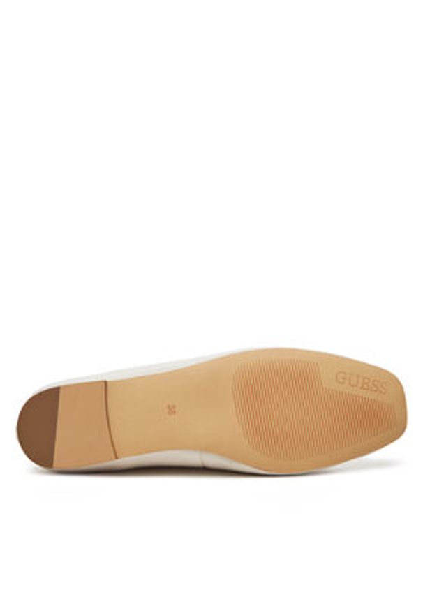 Guess Baleriny FLPLVV PAT02 Écru. Materiał: materiał