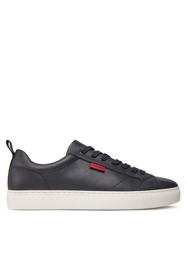 Hugo - HUGO Sneakersy Morrie 50541210 Granatowy. Kolor: niebieski. Materiał: skóra