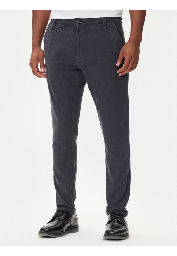 G-Star RAW - G-Star Raw Chinosy Bronson 3.0 D26336-E069 Granatowy Slim Fit. Kolor: niebieski. Materiał: bawełna