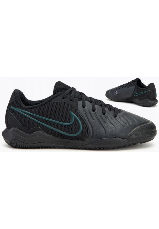 Buty halowe męskie Nike Tiempo Legend 10 Academy IC. Kolor: czarny. Sport: piłka nożna