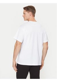 Versace Jeans Couture T-Shirt 78GAHC01 Biały Regular Fit. Kolor: biały. Materiał: bawełna #3