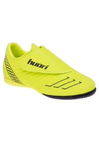 Huari - Buty Piłkarskie Dla Dzieci Pallo. Kolor: czarny, zielony, wielokolorowy, żółty. Sport: piłka nożna