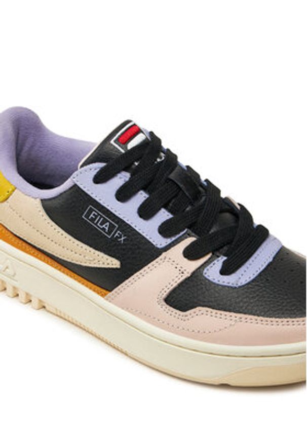 Fila Sneakersy Fxventuno L Wmn FFW0003.83447 Czarny. Kolor: czarny. Materiał: skóra