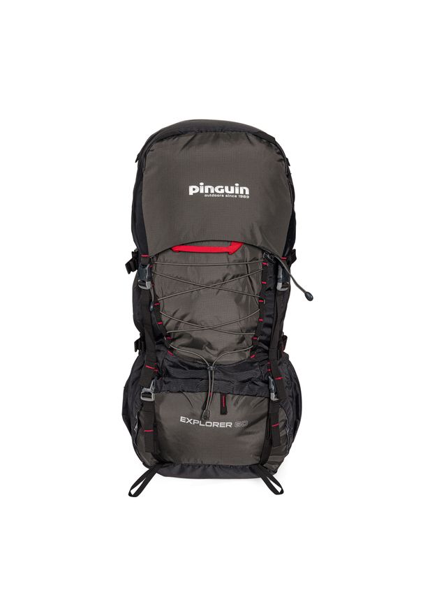 Plecak trekkingowy Pinguin Explorer 60 l. Kolor: czarny