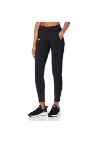 Spodnie treningowe damskie Under Armour ColdGear Run. Kolor: czarny. Materiał: poliester. Sport: bieganie