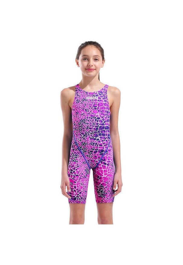 Strój startowy Arena Powerskin ST NEXT Junior Snake Pink. Kolor: różowy
