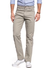 Wrangler - WRANGLER SPODNIE MĘSKIE REGULAR FIT CAMEL W10IHH175 #3