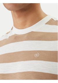 Bugatti T-Shirt 8350-75022C Beżowy Regular Fit. Kolor: beżowy. Materiał: bawełna #6