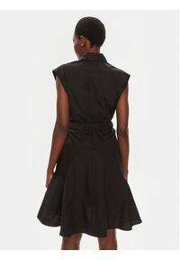 Pinko Sukienka koszulowa Anaceta 103111 A1P4 Czarny Regular Fit. Kolor: czarny. Materiał: bawełna. Typ sukienki: koszulowe #3