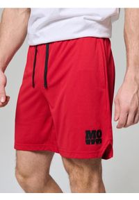 Sinsay - Szorty sportowe - czerwony. Kolor: czerwony. Styl: sportowy