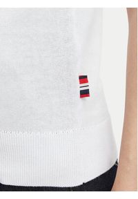 Beverly Hills Polo Club T-Shirt P-SS26W-M6564-0001 Biały Regular Fit. Typ kołnierza: polo. Kolor: biały. Materiał: bawełna #4