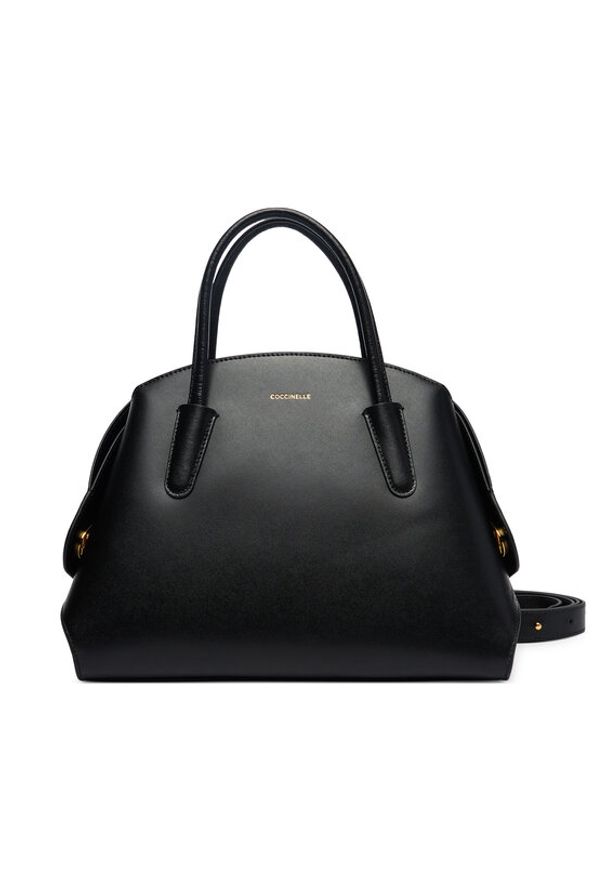 Coccinelle Torebka U7K Coccinelletylde E1 U7K 18 02 01 Czarny. Kolor: czarny. Materiał: skórzane