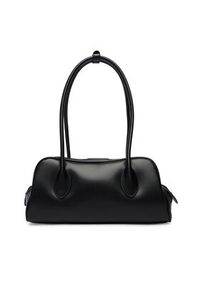 Calvin Klein Torebka Emblem Trio Shoulder Bag LV04F3369G Czarny. Kolor: czarny. Materiał: skórzane #4