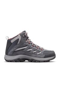 columbia - Buty Columbia Crestwood. Okazja: na co dzień. Kolor: szary