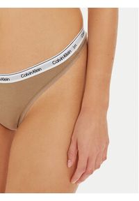 Calvin Klein Underwear Komplet 3 par stringów 000QD5209E Kolorowy. Materiał: bawełna. Wzór: kolorowy #6