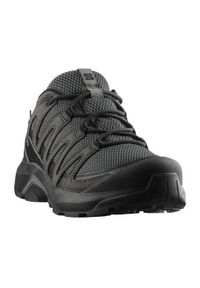 salomon - Buty trekkingowe męskie Salomon X-adventure Reckon Gtx. Kolor: szary. Materiał: materiał, syntetyk. Szerokość cholewki: normalna. Sport: turystyka piesza