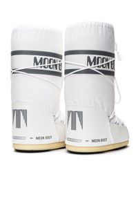 Buty zimowe damskie Moon Boot Nylon (14004400-006). Kolor: biały. Materiał: nylon. Sezon: zima #5